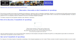 Desktop Screenshot of comunidadesdeaprendizaje.cl
